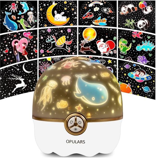 Various styles night light projector