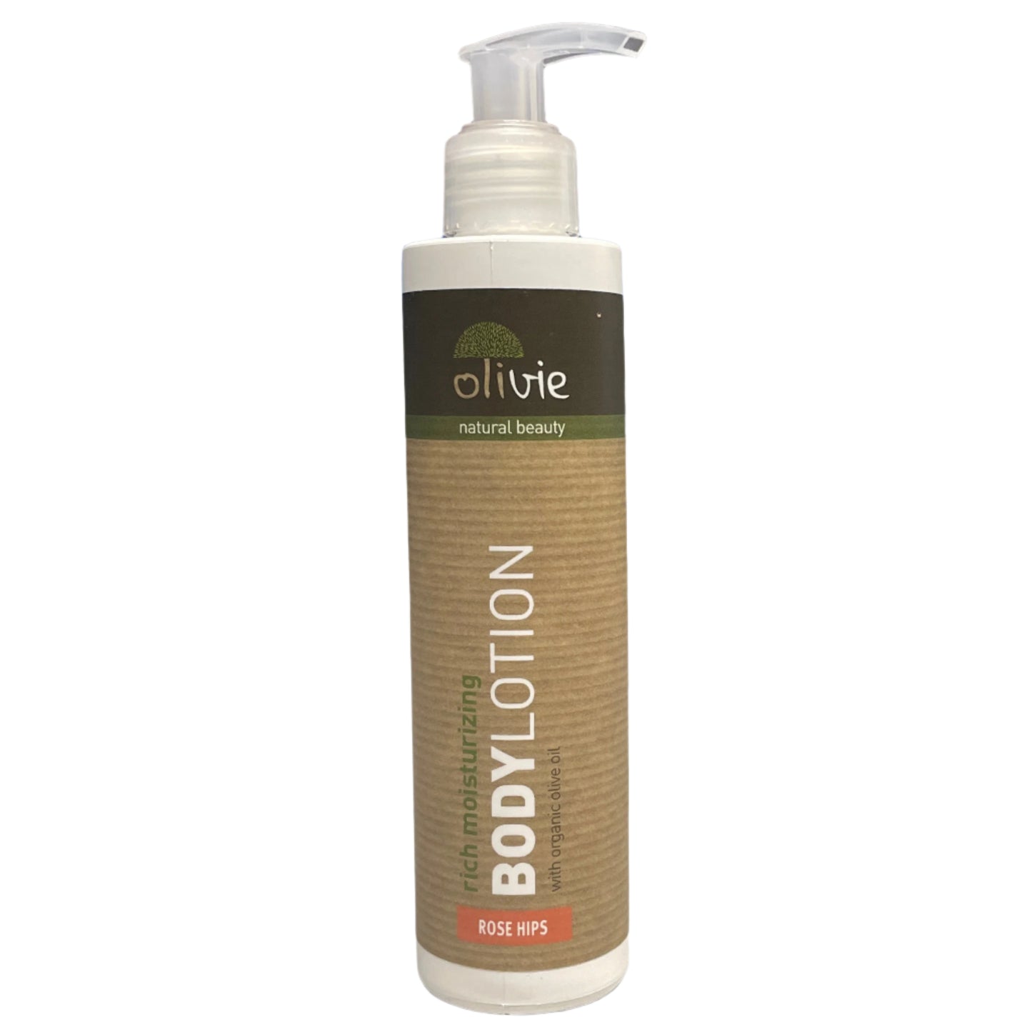 Olive Rich, moisturising Body Lotion with Organic Olive Oil & Rose Hips