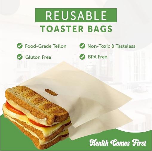 Toastie Bag pack of 8