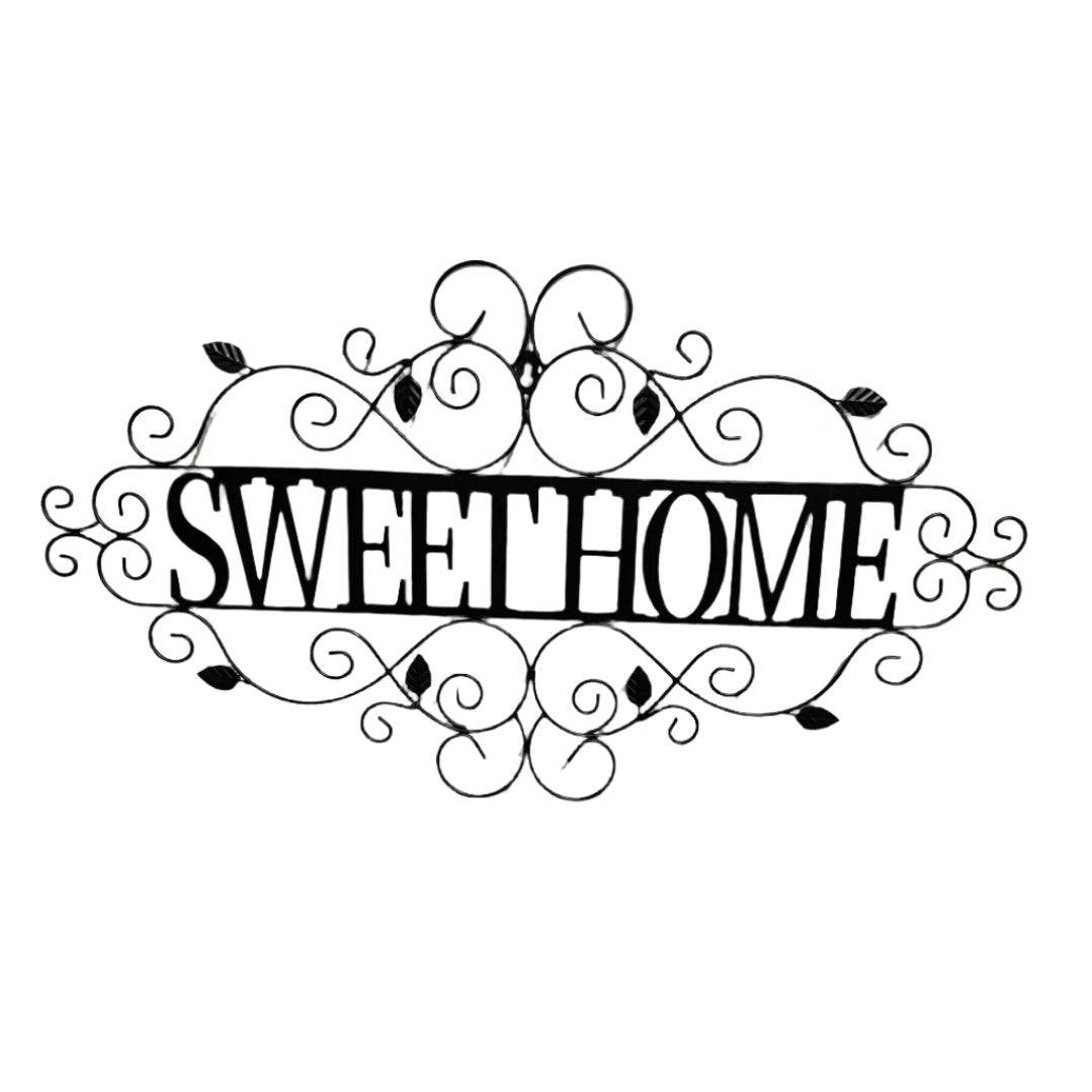 American Sweet Home Metal Wall Decor