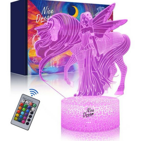 Nice Dream 3D Unicorn Night Light for Kids