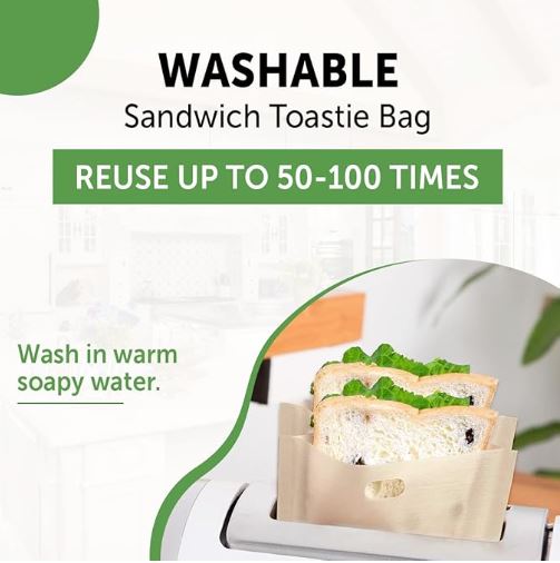 Toastie Bag pack of 8