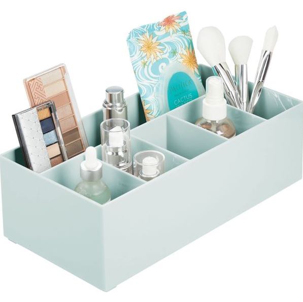 mDesign Organiser in mint green gloss