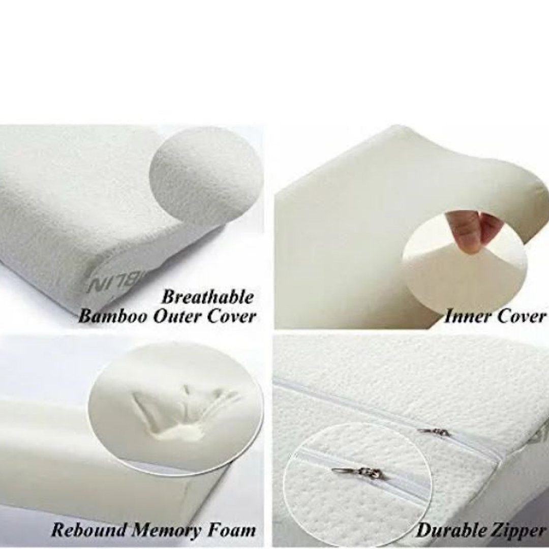 Ecosafeter Contour Memory Foam Pillow