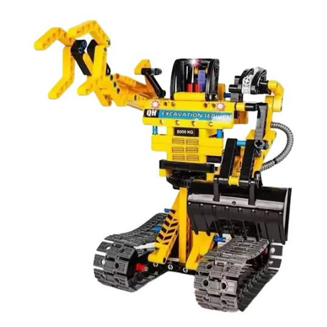 Building Toys Sets Excavators Robot 2-in-1