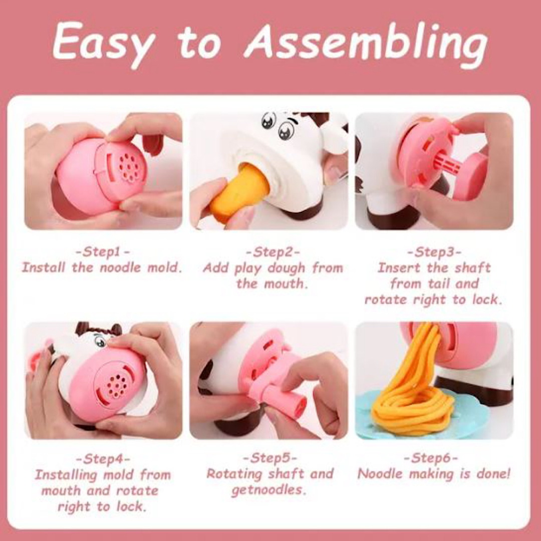 Dream Clay Cute Cow Playdough