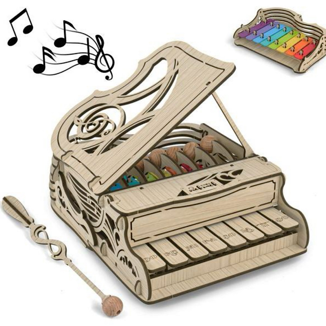 Nicknack 3D Wooden Puzzle, Musical Model Kit