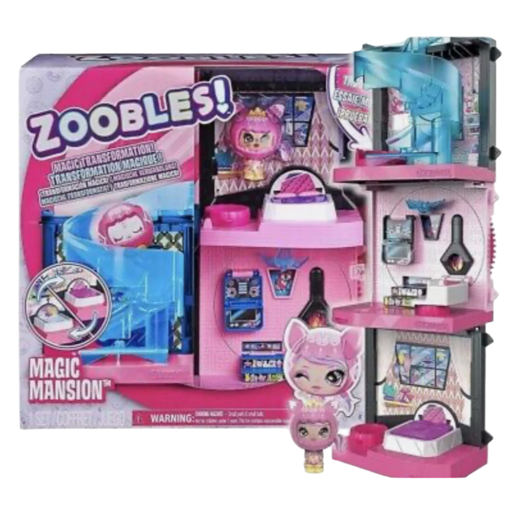 Magic Mansion Transforming Playset with Exclusive Z-Girl Collectable Figure