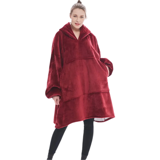 Seneg oversized hoodie RED