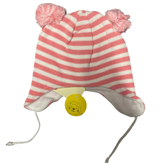 Cute Pom Pom Babies Winter Hat with Earflap