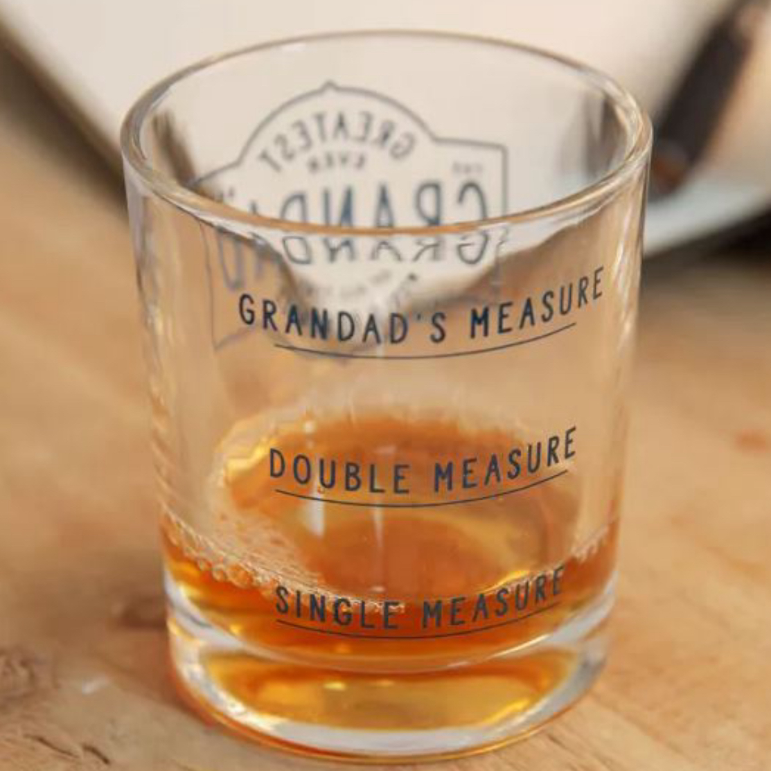 Grandad Whiskey Glass and Coaster Giftset