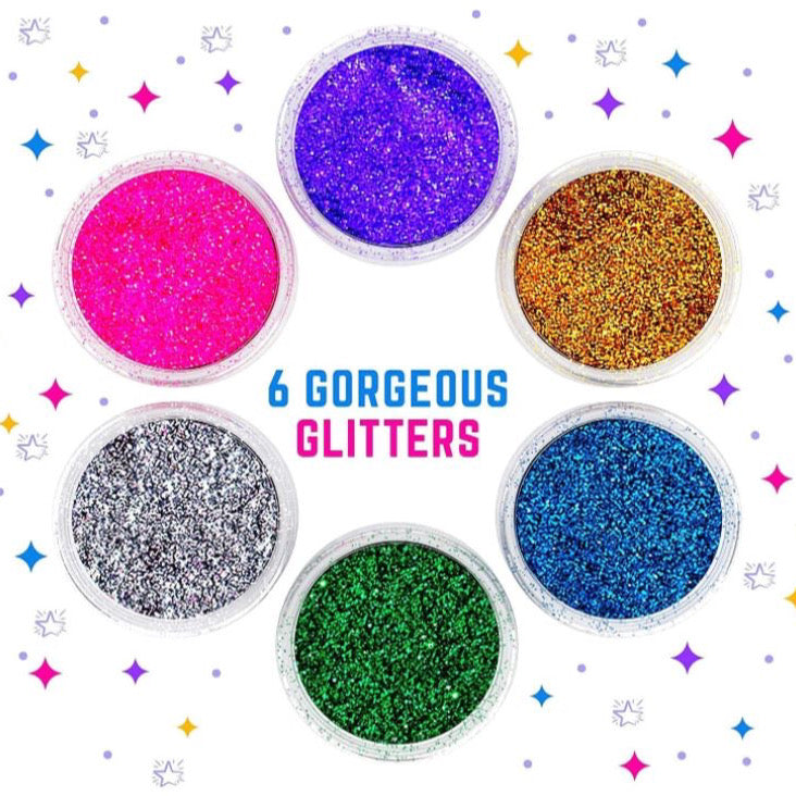 Temporary Glitter Tattoos Kit