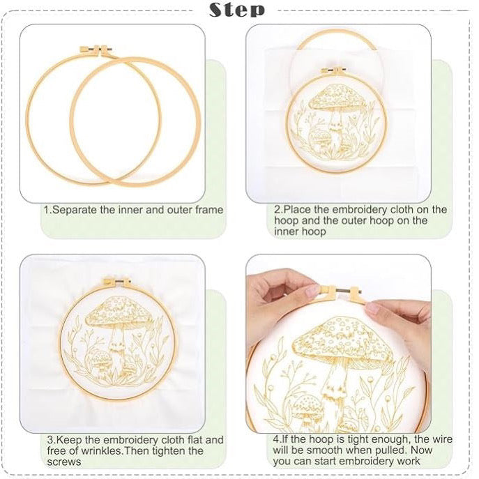 Embroidery Kit Beginner Cross Stitch kit for adults