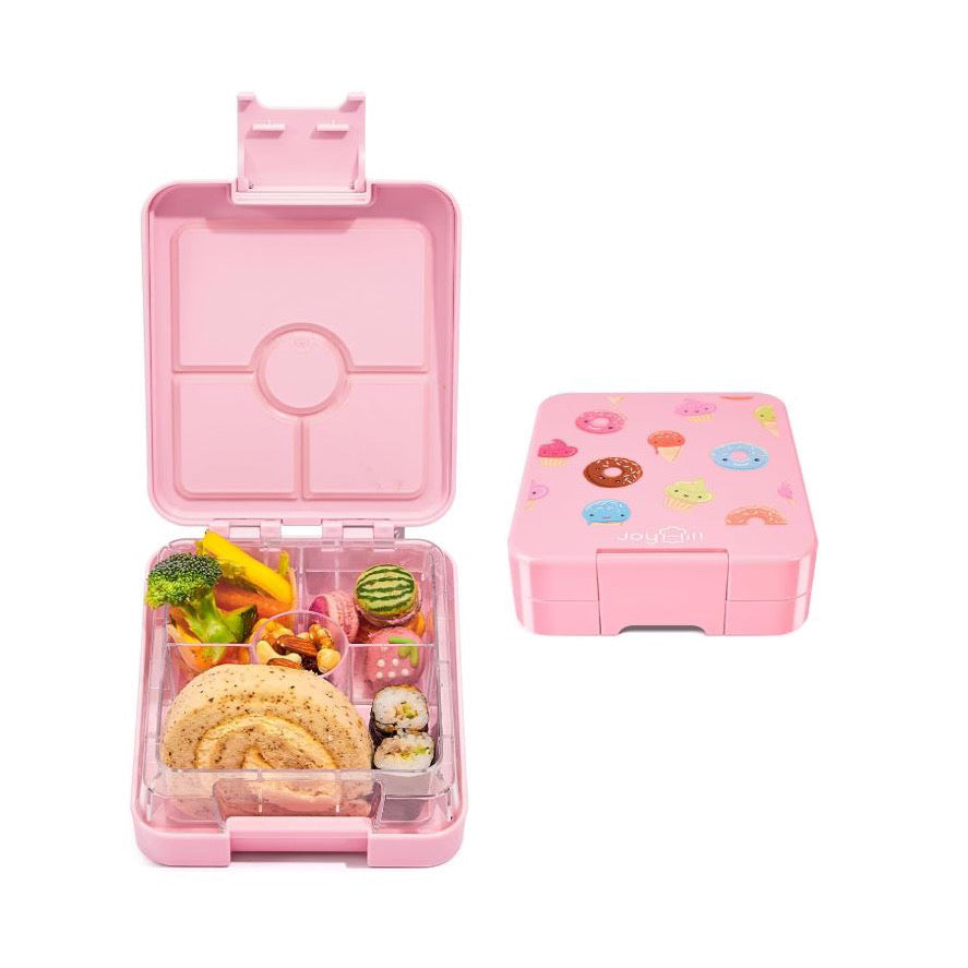 Medium BPA-Free Kid Bento Box, Microwave and Dishwasher Safe: The detachable bento box can be frozen and heated