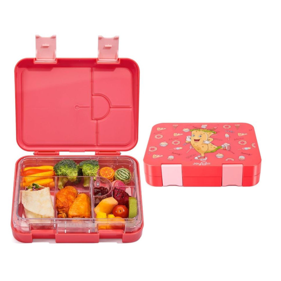 Large BPA-Free Kid Bento Box, Microwave and Dishwasher Safe: The detachable bento box can be frozen and heated