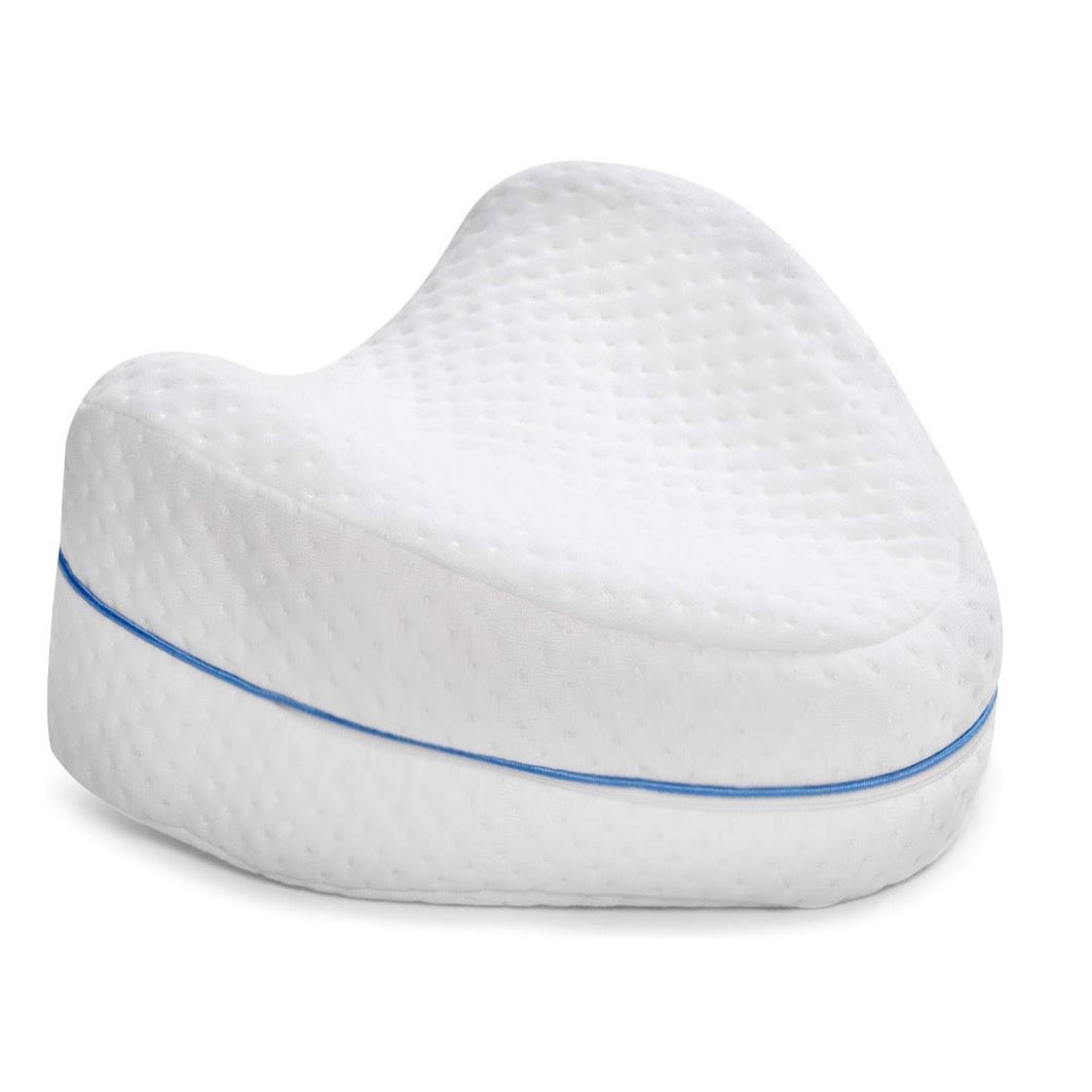 Leg & Knee Foam Support Pillow - Soothing Pain Relief for Sciatica, Back, Hips, Knees, Joints - As Seen on TV