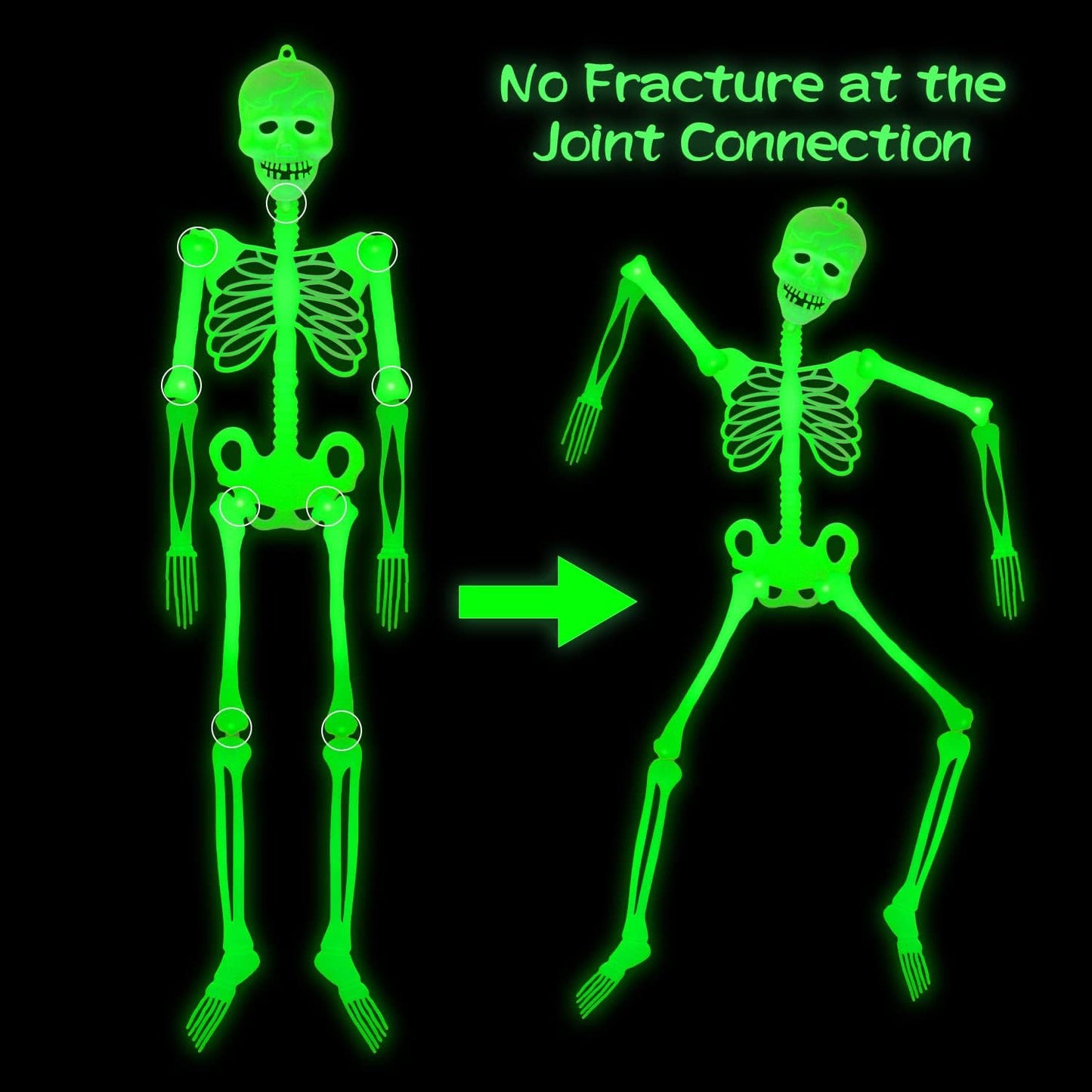 Halloween Luminous Skeleton