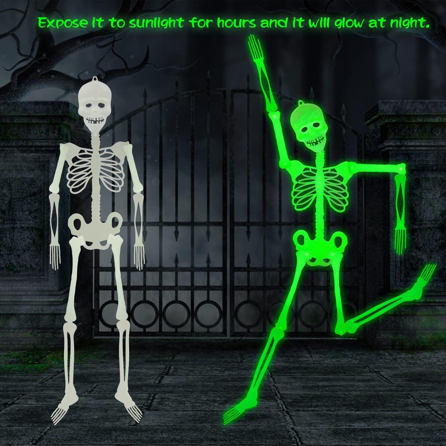 Halloween Luminous Skeleton