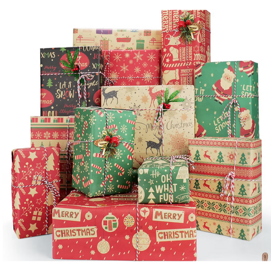 The Christmas Wrap Gold